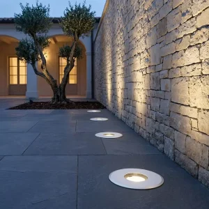 IP67 3W 6W 12W 24W 26W 48W 3000K 5000K Round LED Inground Light Underground Light for Roads Parking