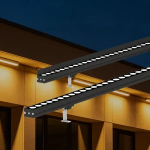 IP67 Aluminum LED Linear Landscape Sconce Outdoor Wall Washer Lamp DC24V