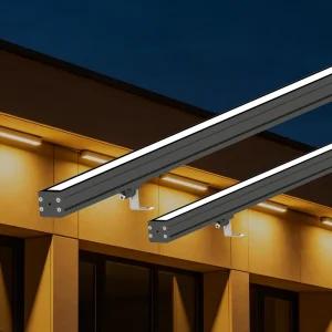 IP67 Aluminum LED Linear RGBW 24V Outdoor Architectural Building Facade Wall Washer Light