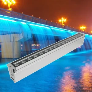 IP67/IP68 Waterproof DC24V Recessed Linear LED Inground Light 1M/2M/3M for Outdoor Gardens and Pools