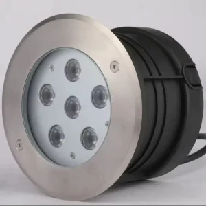 IP67 LED Landscape Underground Light with Stainless Steel and Aluminum Construction DC24V 12W RGB3in1 Dimmable
