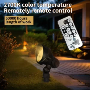 IP67 LED Outdoor Garden Lights Aluminum Body 24V 6W Low Voltage Landscape Light for Yard Lawn Path 2700K