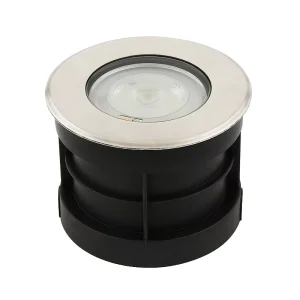 IP67 LED Underground Outdoor Waterproof Square Garden Landscape Colorful Semi Flush Mount Aluminum Warm White Light
