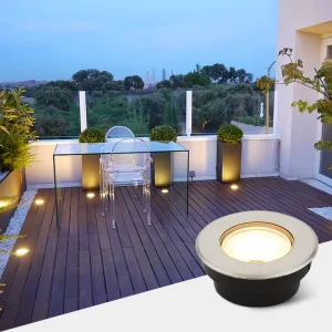 IP67 Led Ultra thin Style Aluminum Buried Light Outdoor Waterproof Underground Villa Garden Path Landscape Courtyard Light