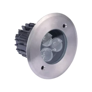 IP67 Outdoor Landscape Deck Light Underground LED Dimmable Aluminum Construction