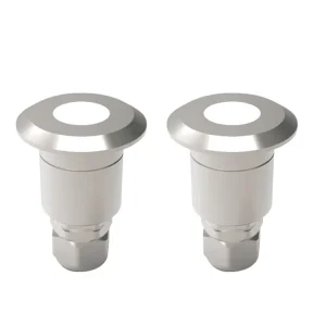 IP67 Outdoor Waterproof Recessed Floor Round Outdoor Ground Lighting LED Deck Garden Inground Buried Underground Light