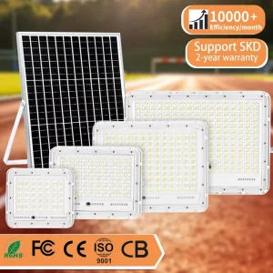 IP67 Solar Flood Light 100W-400W Waterproof Outdoor Garden LED with LiFePO4 Battery Remote Control 120 Beam Angle