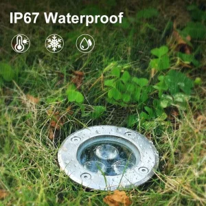 IP67 Stainless Steel Aluminum Waterproof Outdoor Recessed LED Inground Light