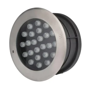 IP67 Waterproof 12W Aluminium RGBW LED Underground Light Recessed Inground Light for Garden Landscape Outdoor