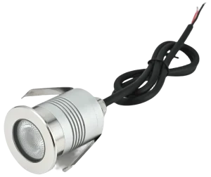 IP67 Waterproof 1W Mini LED Inground Light Stainless Steel Recessed Deck Step Landscape Light for Garden & Pathway