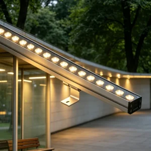 IP67 Waterproof Aluminum Outdoor Linear LED 6000K Exterior Architecture Wall Washer Light