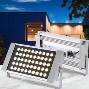 IP67 Waterproof Building Facade LED Flood Light Aluminum Housing DC24V AC220V for Architecture Exterior Wall Lighting
