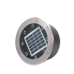 IP67 Waterproof Floor Deck Inground Spotlight Outdoor Ground Buried Solar LED Underground Light