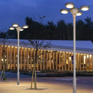 IP67 Waterproof LED Solar Garden Light for Park Outdoor Courtyard Garden Lamps Modern Outdoor Lighting