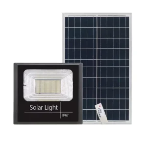 IP67 Waterproof Outdoor 200W Solar Flood Light LED Solar Panel ABS