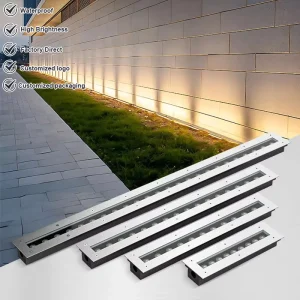 IP67 Waterproof Outdoor Ground Light, Aluminum and Stainless Steel, Tempered Glass, LED Garden Lamp, 3-36W, 12VDC, 480 Lumens, CE RoHS