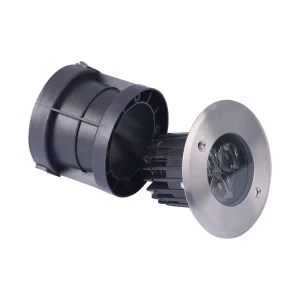 IP67 Waterproof RGB Square 6W LED Outdoor Spotlight DC24V Stainless Steel Dimmable for Landscape Lighting