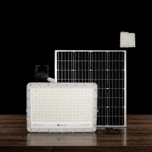 IP67 Waterproof Solar Powered LED Lamp Integrated Solar Panel for Outdoor Use Sports Stadiums Theme Parks Residential Areas