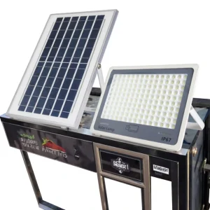 IP67 Waterproof Solar Powered LED Outdoor Lamp for Residential Garden Commercial Use Jiangsu Origin