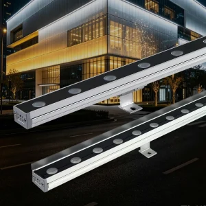 IP67 Weatherproof Aluminum DC24V 6000K Daylight Exterior Building Facade LED Linear Outdoor Wall Washer