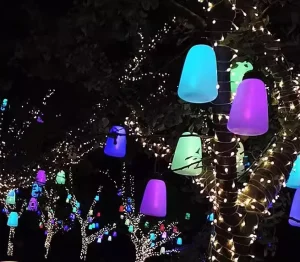 IP68 24V UCS1903 RGB Pixel LED Addressable Holiday Decoration Light Breathing Light Forest Breathing Light