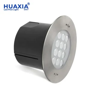IP68 Outdoor RGB LED Deck Light High Input Power 18W/24W Recessed Step Buried Light Underground Lights