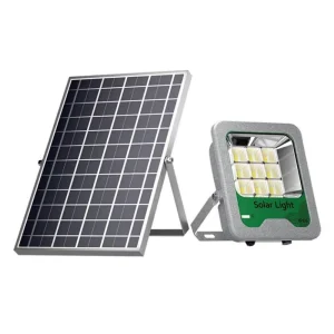 IP68 Waterproof Outdoor Street LED Solar Flood Light Motion Sensor Die-casting Aluminum Body