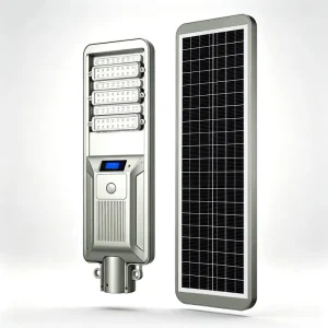 IST14 IP65 Waterproof Solar Street Light 18V Mono Panel 50W 100W Durable Rainy Day Working