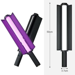 Iman Luz Selfie Para Celular Professional USB Powered LED Photography Light Stick Switch Control Adjustable Color Temp Lighting