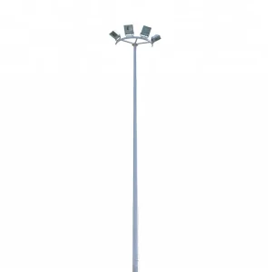 Industrial 20m Steel High Mast Sport Lighting Pole