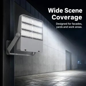 Industrial Grade 160° Super Wide Beam LED Floodlight CE Approved 200W 400W No Dark Area Outdoor Construction Flood Lamp