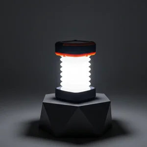 Inflatable Solar Camping Lantern Foldable LED Tent Light USB Rechargeable Emergency Lamp IP65 Waterproof