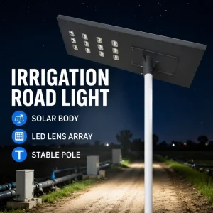 Integrated All in One Solar LED Street Light 400W IP65 Waterproof Battery Powered for Road Garden Yard Courtyard 3 year Warranty