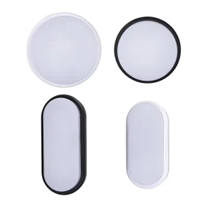 Integrated IP65 Explosion-Proof LED Round Plastic Wall Light 15W/20W/30W for Outdoor Garden