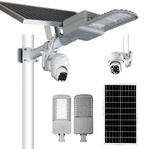 Integrated IP65 Solar LED Street Light with LiFePO4 Battery and 5-Year Warranty for Roads