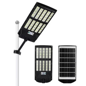Integrated Solar DC Outdoor LED Street Light ABS 6W Large Capacity Lithium Battery IP65 Waterproof Sensor Remote Control Rural