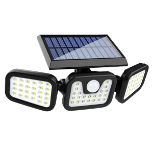 Integrated Solar IP65 Landscape Outdoor Garden Light Automatic Dark Sensor 3500K Warm White 8100 Lumens for Wall Eaves