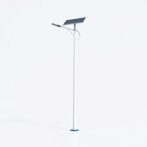 All-in-One Solar LED Street Light IP65 Waterproof Outdoor 3500K Warm White 2-Year Warranty