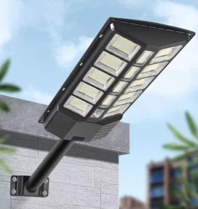 Integrated Solar LED Street Light, IP66, Radar Sensing, Outdoor Lighting