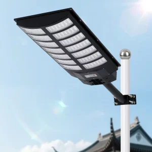 Integrated Solar Sensor IP65 Rated Light Square Design Outdoor Community Garden Street Light