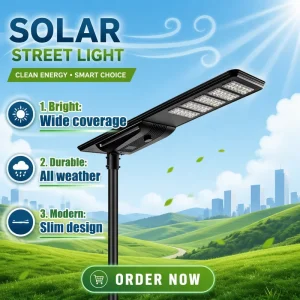Integrated Solar Street Light Human Body Induction Remote Control LED Garden Light Outdoor Use IP65 LED Solar Street Light