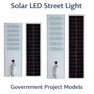 Integrated Solar Street Light Outdoor IP65 Waterproof LED AC/DC/Battery Powered Aluminum Alloy CE Certified App Control
