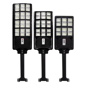 Integrated Solar Street Light with Built-In Lamp Arm for Outdoor Courtyard Lighting