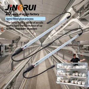 Integrated T5 T8 LED Poultry Tube Light IP67 Highest Waterproof Grade for Broiler and Breeder Houses