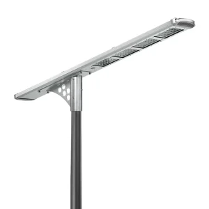 Integrated solar street light 30W equipped with photosensitive components and human body sensing control IP65 waterproof