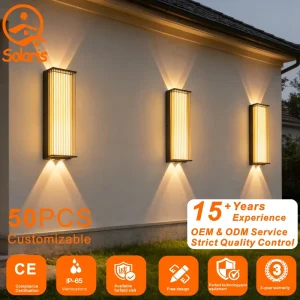 Ip65 Waterproof Outdoor Wall Light Aluminum Exterior Lamp Garden Villa Porch Coastal Ce Rohs Anti Corrosion Salt Resistant