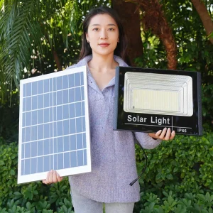 Ip67 30W 50W 100W 200W 300W 500W 1000W Garden Rechargeable Led Solar Flood Light