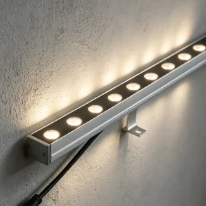 Ip67 Waterproof Aluminum 80 CRI DC24V High Brightness Led Outdoor Building Facade Linear Wall Washer Light 50000 Hours Life Span