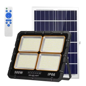 Ip67 Waterproof Integrated Solar Flood Lamp 100 200 300 500 Watt Led Flood Light