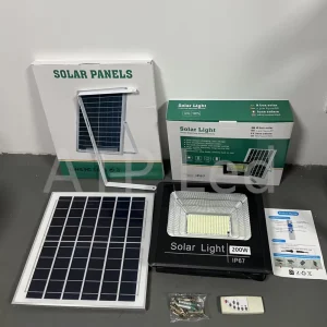 Ip67 Waterproof Remote Control Exterior Flood Light Led Floodlight 100W 200W Solar Flood Light Flood Lights Old